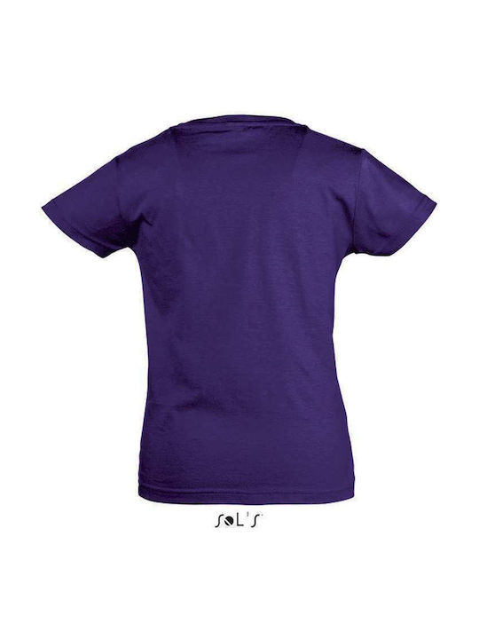 Sol's Kids T-shirt Purple