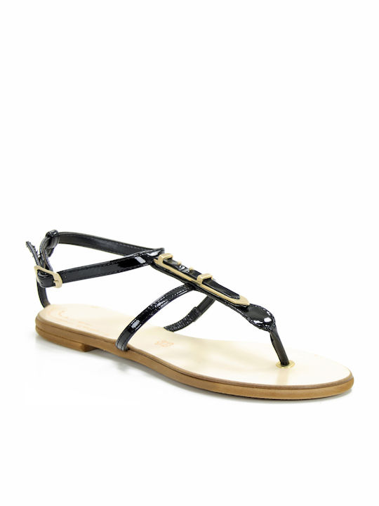 Robinson Women's Flat Sandals in Black Color