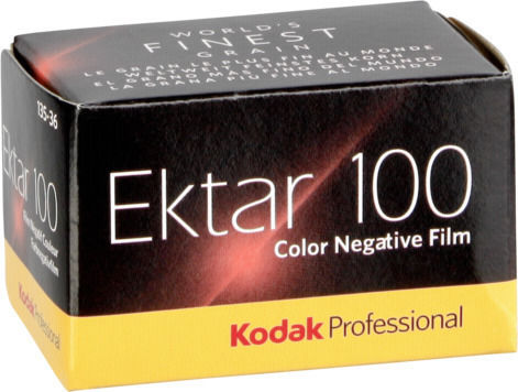 Kodak Color Negative Ektar 100 Roll Film 35mm (36 Exposures)