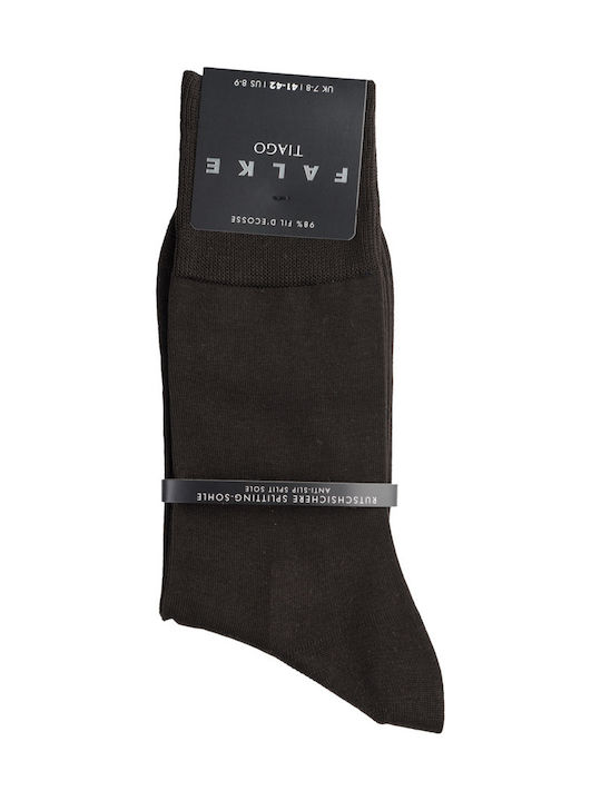 Falke 14662 Men's Solid Color Socks Brown