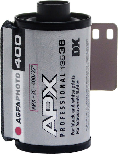 AgfaPhoto B&W Negative APX 400 Roll Film 35mm (36 Exposures)