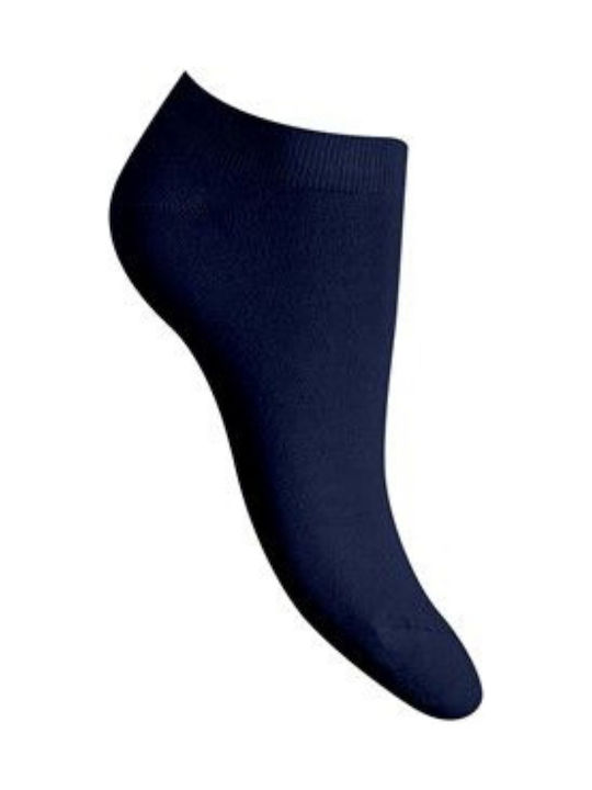 Walk Damen Einfarbige Socken Blau 1Pack