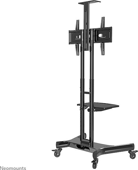 Newstar NM-M1700Black NM-M1700BLACK Suport TV pardoseală până la 75" și 50kg