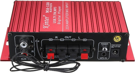 Ενισχυτής Karaoke Kinter MA-130 Κόκκινος