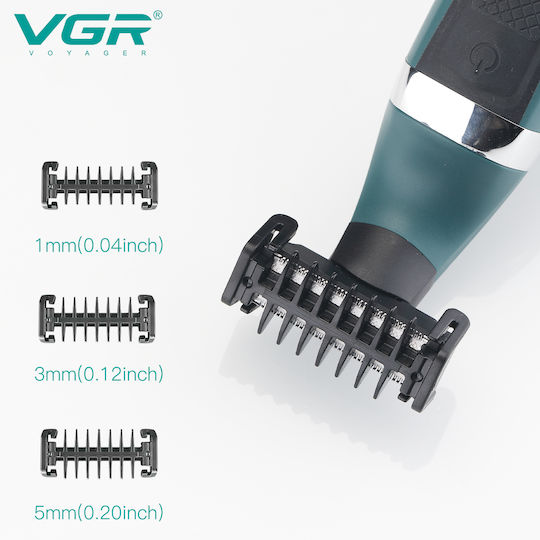 VGR V-393 Ξυριστική Μηχανή Σώματος Επαναφορτιζόμενη