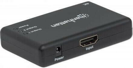 Manhattan 207669 UHD 1 είσοδος/2 έξοδοι HDMI Splitter 207669