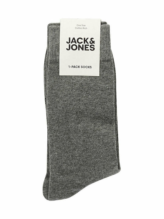 Jack & Jones Bărbați Șosete Uni Gri 1Pachet