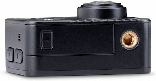 Midland H9 Pro Action Camera 4K Ultra HD Υποβρύχια (με Θήκη) με Οθόνη Αφής 2" και Wi-Fi Μαύρη