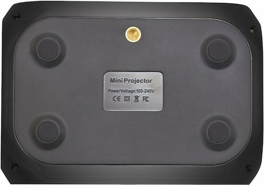 Andowl AUHL-526 Mini Projector LCD Λάμπας LED με Ενσωματωμένα Ηχεία