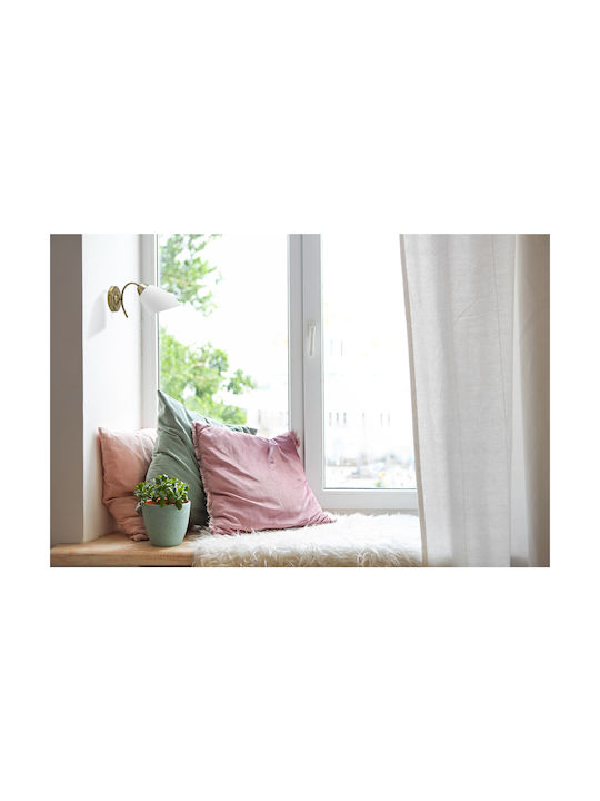 Active Jet Nikita 1P Clasic Lumină de Perete cu Soclu E27 Auriu 30x30x12cm