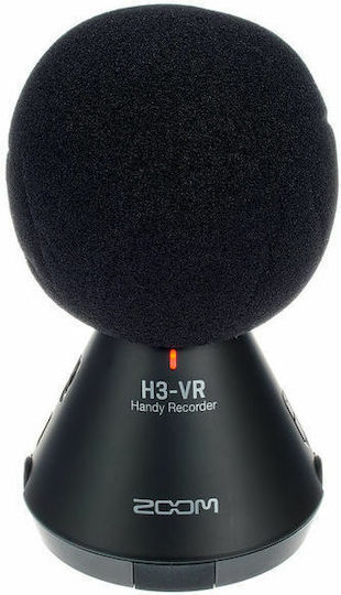 Zoom H3-VR Polyphonic Digital Portable Recorder Battery for Recording on Memory Card with Recording Duration 11.5 Hours and USB Power Supply
