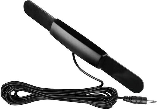 Lampa Car Antenna Interior Sticker Uhf/digital with 200cm Cable for TV in Black Color