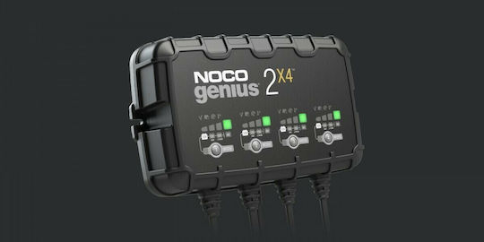 Noco Genius 2x4 Зарядно Устройство И Поддържане На Автомобилни И Мотоциклетни Батерии 6/12V