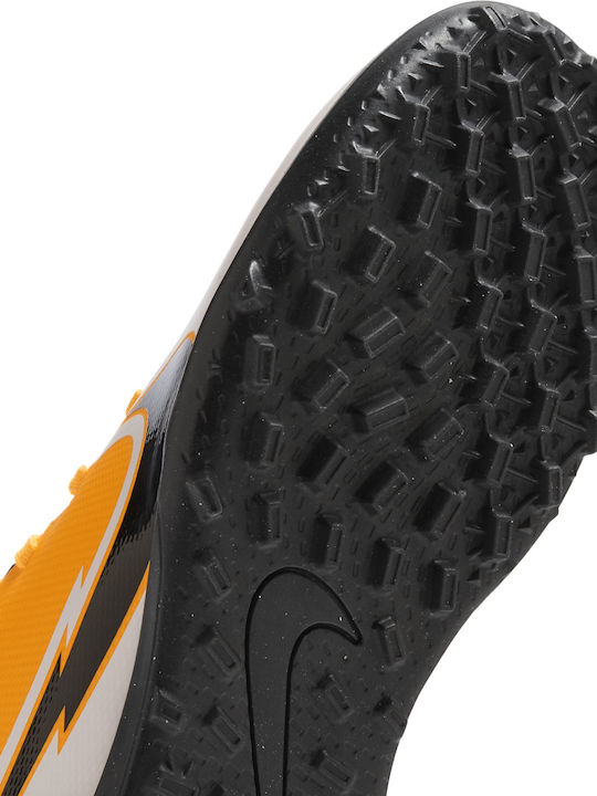 Παιδικά Ποδοσφαιρικά Παπούτσια Vapor 13 Club TF με Σχάρα Πορτοκαλί