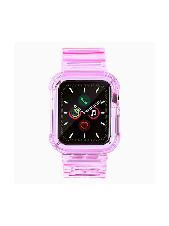 Hurtel Light Set Case & Λουράκι Κόκκινο (Apple Watch 38/40/41/42mm) Hurtel Light Set Case & Λουράκι Κόκκινο (Apple Watch 38/40/41/42mm)