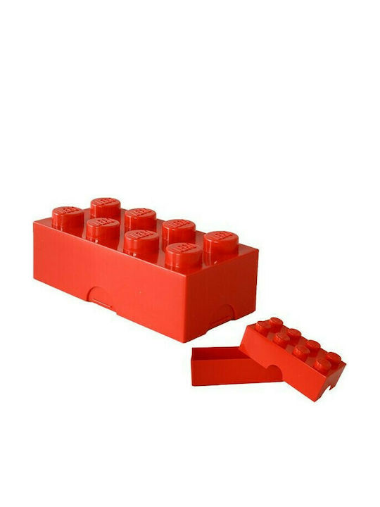LEGO Children's Storage Box made of Plastic 8-Stud 5000463 Red 50x25x17cm 1pcs 5000463