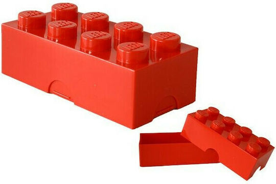 LEGO Children's Storage Box made of Plastic 8-Stud 5000463 Red 50x25x17cm 1pcs 5000463