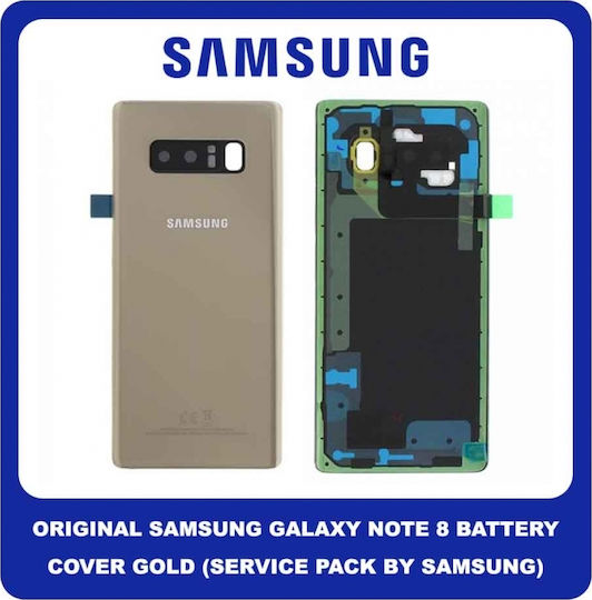 Samsung Καπάκι Μπαταρίας Χρυσό για Galaxy Note 8