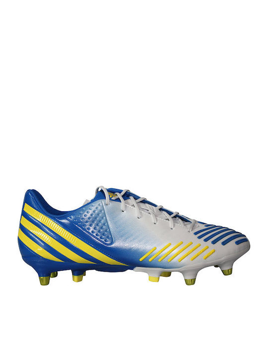 Adidas Papuci de fotbal pentru copii Predator LZ cu tălpi Albastru