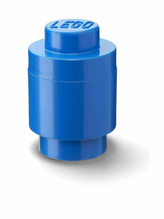 LEGO din Plastic 1 Round Albastru 12x12x12cm 1buc