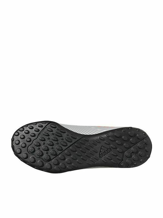 Nemeziz 19.4 TF Παιδικά Ποδοσφαιρικά Παπούτσια με Σχάρα Grey Two / Solar Orange / Chalk White
