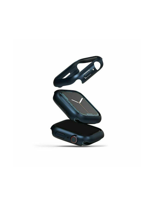 Ringke Slim 2-Pack Πλαστική Θήκη Clear & Metallic Blue για το Apple Watch 45mm Ringke Slim 2-Pack Πλαστική Θήκη Clear & Metallic Blue για το Apple Watch 45mm