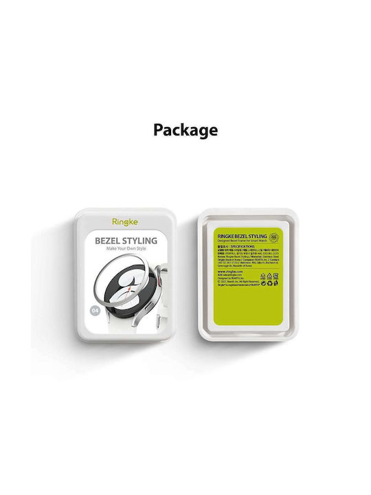Ringke Bezel Styling in Black color for Galaxy Watch 4 44mm