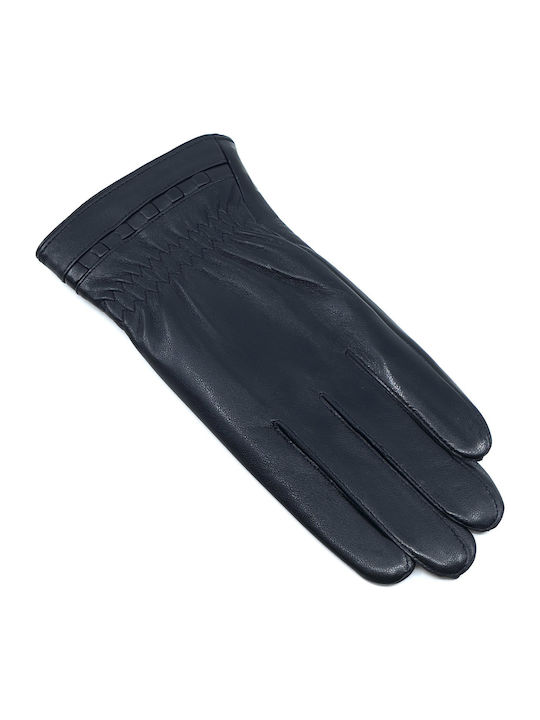 Men's Leather Touch Gloves Black