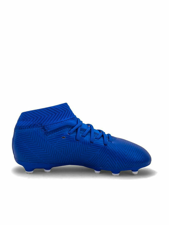 Nemeziz 18.3 FG Kids Soccer Cleats Molded Blue