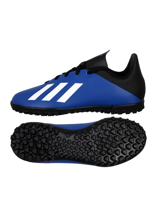 X 19.4 TF Kids Turf Soccer Shoes Blue