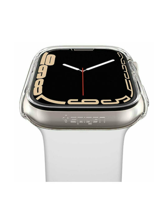 Spigen Thin Fit Plastic Case in Transparent color for Apple Watch 41mm