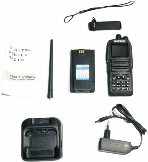 Baofeng DMR-1701 Ασύρματος Πομποδέκτης UHF/VHF 5W με Έγχρωμη Οθόνη