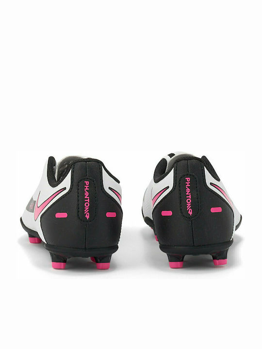Phantom GT Club FG/MG Kids Soccer Cleats Molded White