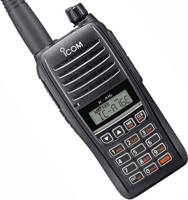 Icom IC-A16E Ασύρματος Πομποδέκτης UHF/VHF 6W