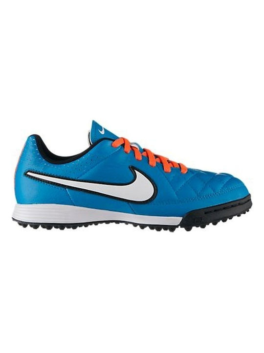 Nike Tiempo Kids Turf Soccer Shoes Blue