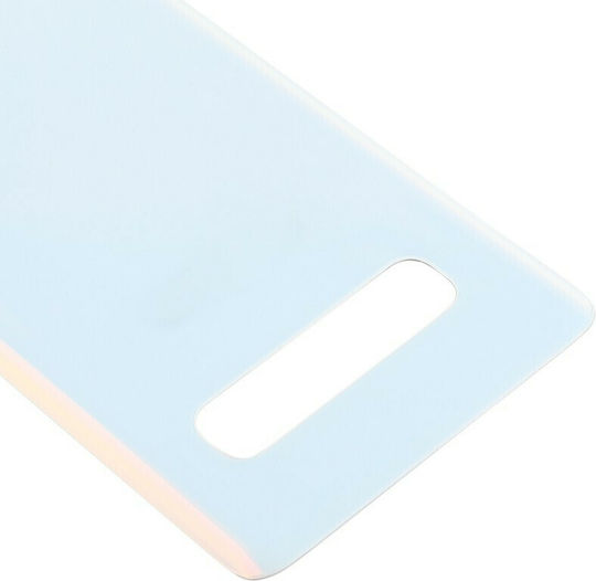 Batterieabdeckung Weiß für Galaxy S10+