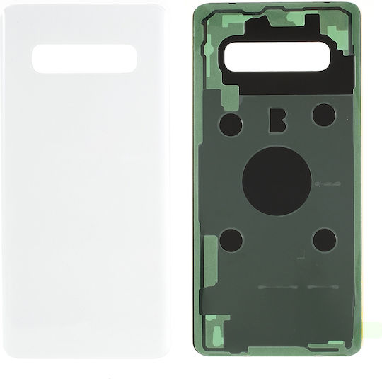 Batterieabdeckung Weiß für Galaxy S10+