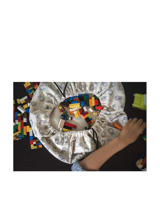 Play&go Saltea de Joacă pentru Copii din Țesătură Miffy Bej 40cm 1buc