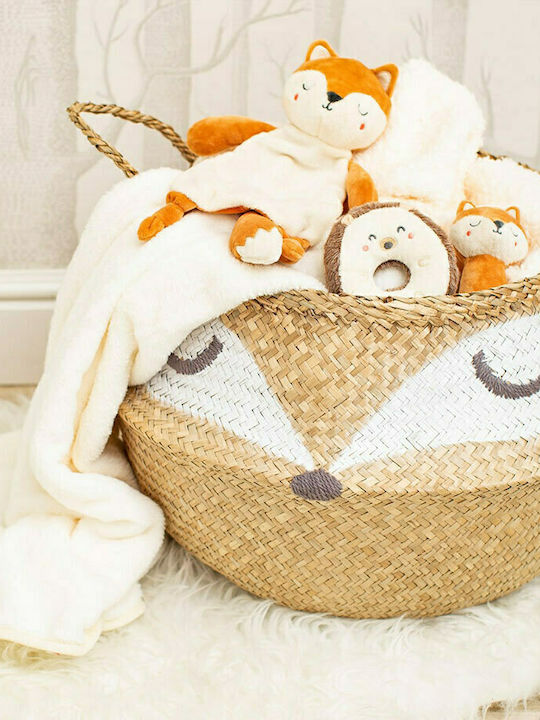 Sass & Belle Kinder Aufbewahrungskorb aus Stroh Beige 1Stück