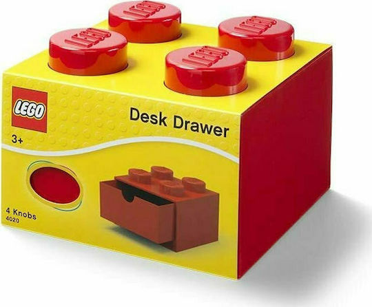 LEGO Детска кутия за съхранение от пластмаса 4 Knobs 1бр