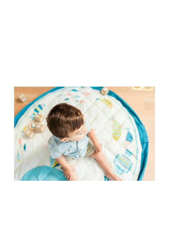 Play&go Saltea de Joacă pentru Copii din Țesătură Moulin Roty Olga Albastru deschis 40cm 1buc