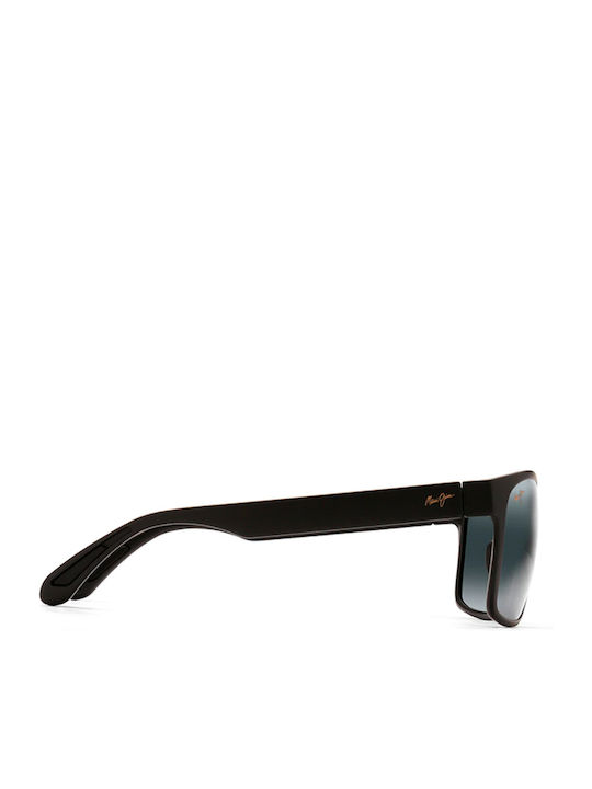 Maui Jim Ανδρικά Γυαλιά Ηλίου με Μαύρο Κοκκάλινο Σκελετό και Polarized Φακό 432-2M
