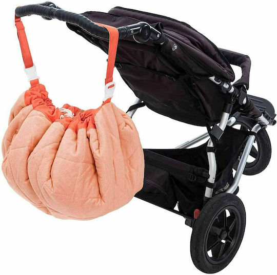 Play&go Kinder Spielmatte aus Stoff Animal Faces Rosa 40cm 1Stück