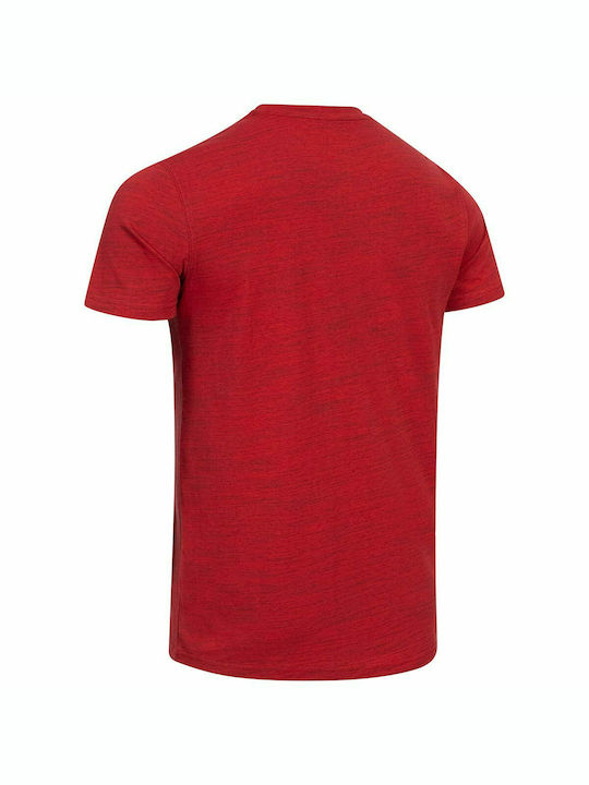 Lonsdale Warmwell Men's Short Sleeve T-shirt Red