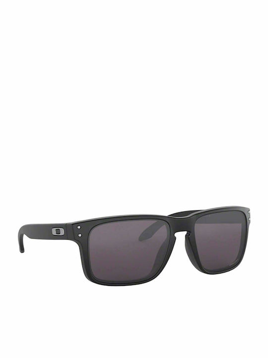 Oakley Holbrook Men's Sunglasses with Black Plastic Frame and Black Lens OO9102-E8