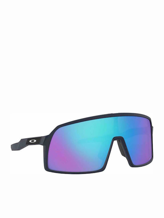 Oakley Sutro S Bărbătești Ochelari de soare cu Albastru marin Cadru și Albastru Oglindă Lentilă