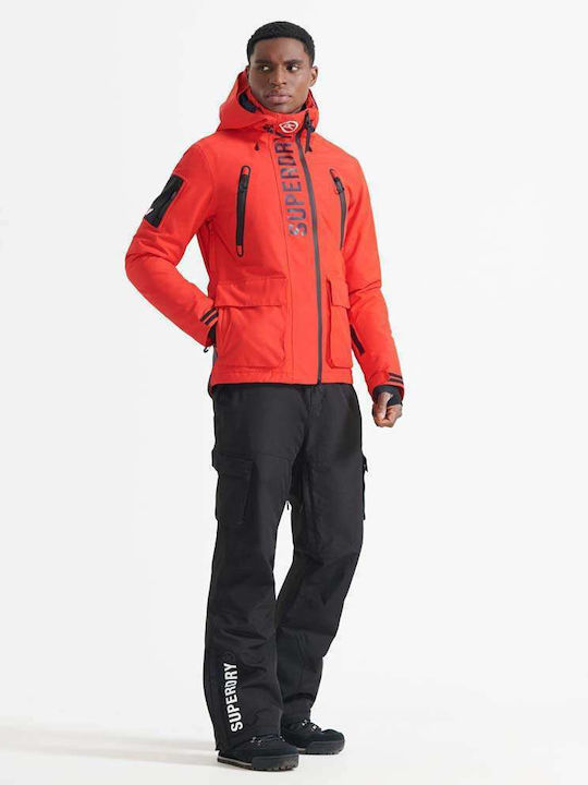 Superdry M5110095A-02A Pantaloni de schi și snowboard pentru bărbați Ski & Snowboard Negru