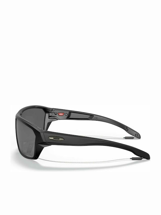 Oakley Split Shot Men's Sunglasses with Black Plastic Frame and Black Polarized Mirror Lens OO9416-24