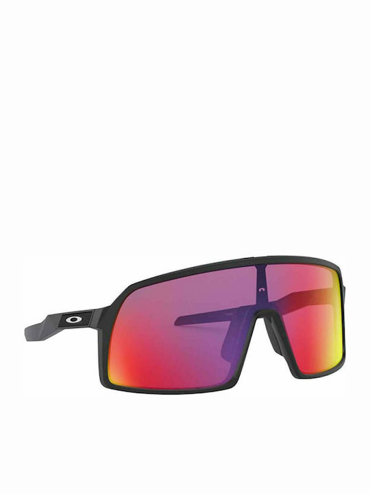 Oakley Sutro S Men's Sunglasses with Black Plastic Frame and Purple Mirror Lens OO9462-04