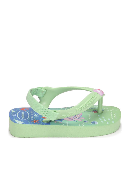 Παιδικές Σαγιονάρες Flip Flops Peppa Pig Πράσινες Peppa Pig